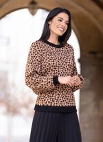 Pullover mit Glitzereffekt 