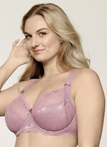 LingaDore Bügel-BH mit elastischer Spitze ALTROSA