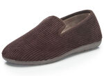 Textil-Hausschuh in Cord-Optik BRAUN