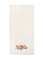 Bestickte Frottier-Serie ECRU