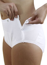 Hygiene-Damen-/Herren-Slip, knöpfbar, von Hydas 