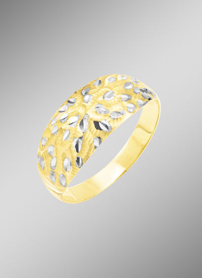 Exquisiter Damenring in Bicolor 