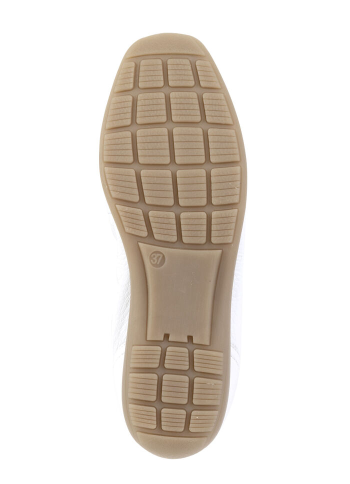 ELENA EDEN Slipper mit Metallschmuck WEISS