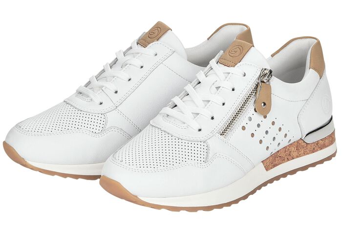 Remonte Sneaker mit unterlegter Zierlochung 