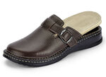 Mubb, bequeme Herren-Clogs, Weite H, mit herausnehmbarem Fussbett MOKKA