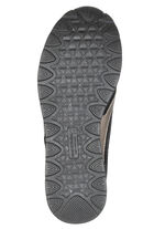 Waldläufer, bequeme Damen-Sneaker, Weite H, mit herausnehmbarem Fussbett SCHWARZ-BRONZE