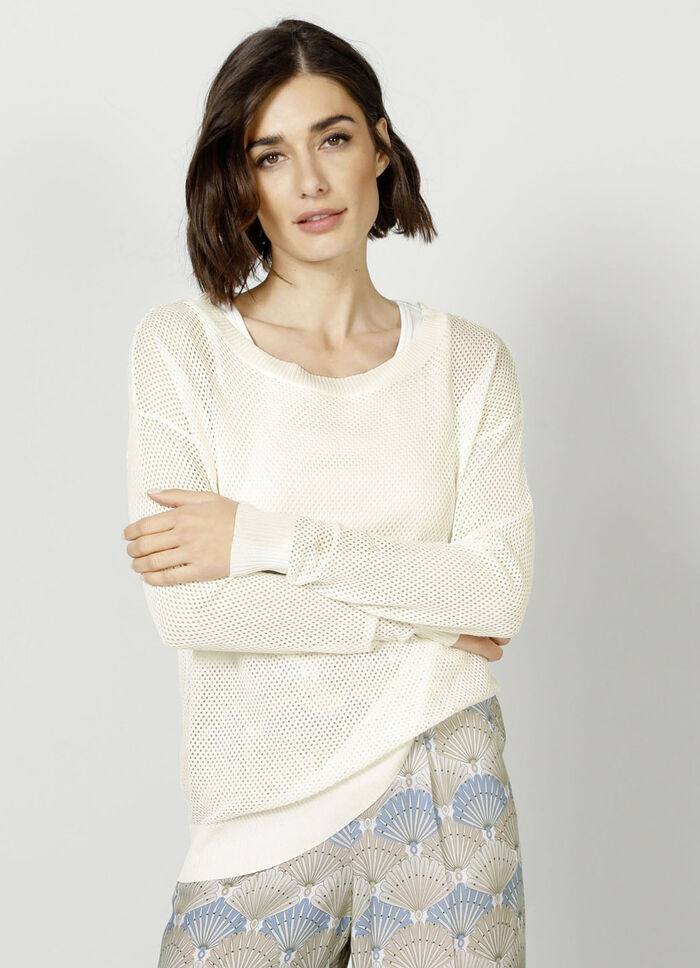 Pullover in Feinstrick 