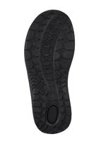 Sandale aus gefettetem, schattiertem Rindleder 