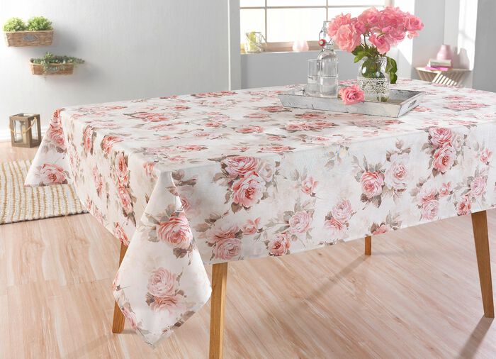 Tischdekoration mit Peyer-Fleckschutzausr&uuml;stung 