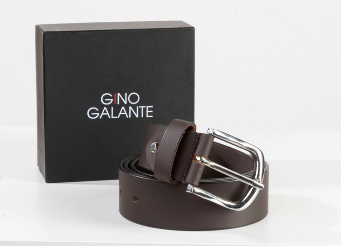 GINO GALANTE, modischer Herren-G&uuml;rtel inkl. Box, 3,5 cm breit 