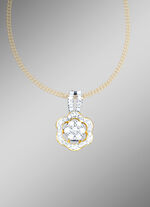 Anhänger mit Diamanten 