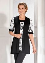 2-teiliges Set mit schwarzer Blende 