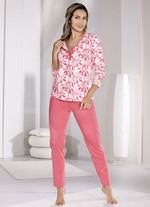 Zweierpack Schlafanzüge mit Knopfleiste  