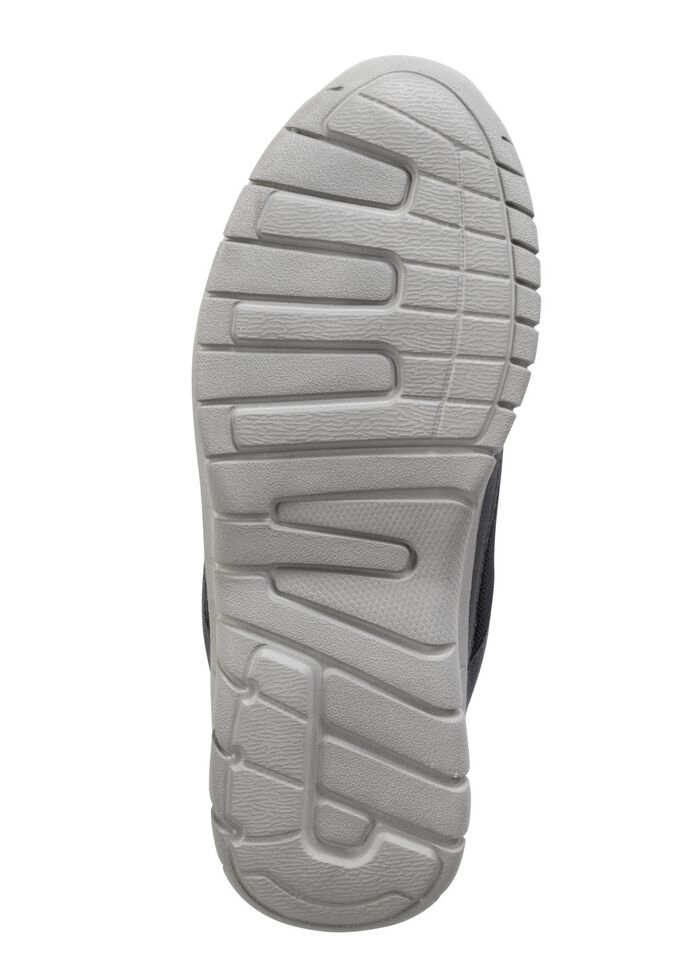 Schn&uuml;r-Sneaker aus Synthetik und weichem Textilmaterial 