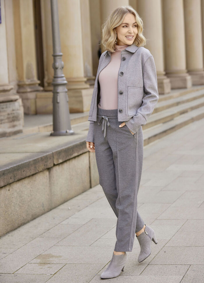 Kurzjacke aus Flanell 