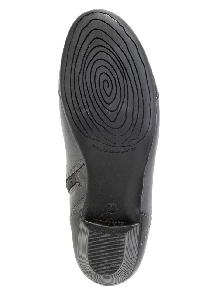ELENA EDEN, elegante Damen-Stiefeletten, Weite G, mit herausnehmbarem Fussbett ALTSILBER-SCHWARZ