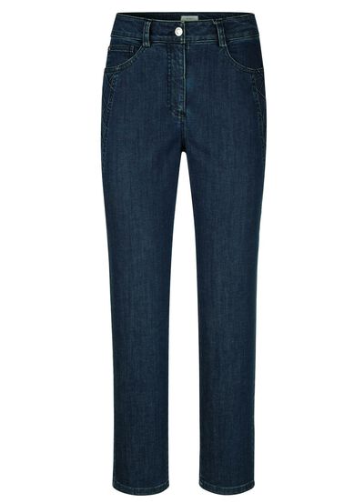 Kn&ouml;chellange Jeans in 5-Pocket-Form 