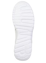 Sportlicher Damen-Sabot, mit herausnehmbarem Fussbett WEISS