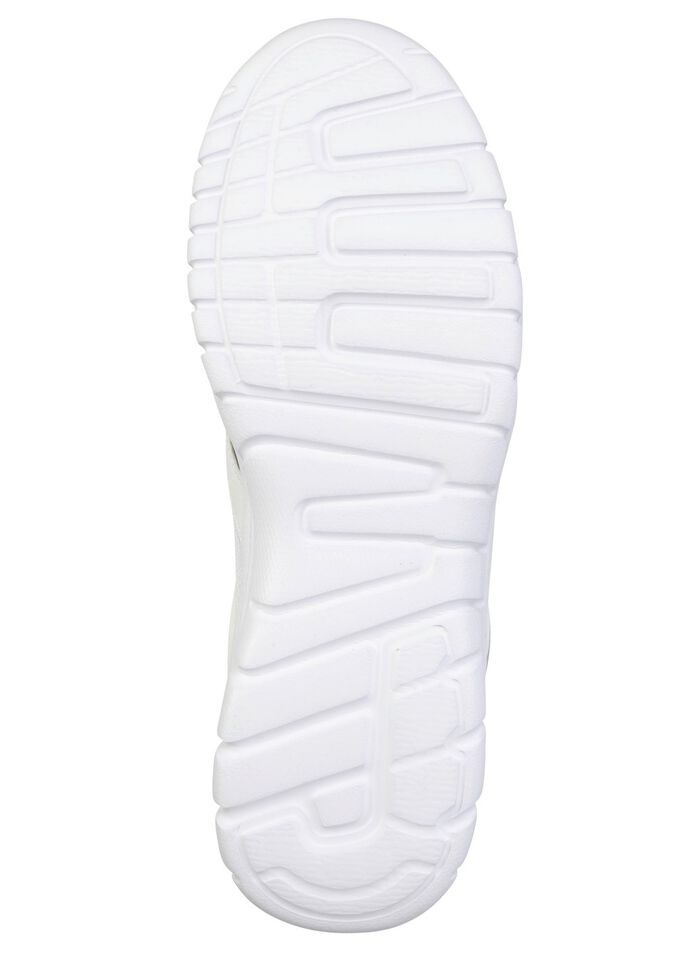 Sportlicher Damen-Sabot, mit herausnehmbarem Fussbett WEISS