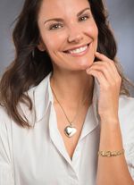 Anh&auml;nger &laquo;Herz&raquo;- Medaillon 