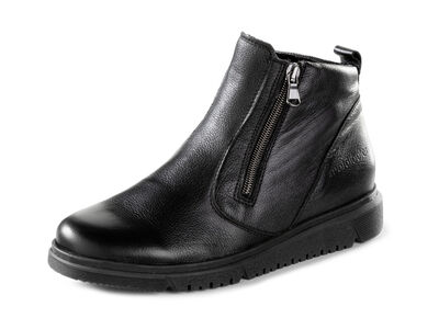 Waldläufer, bequeme Damen-Stiefeletten, Winterschuhe, Weite H, mit herausnehmbarem Fußbett 