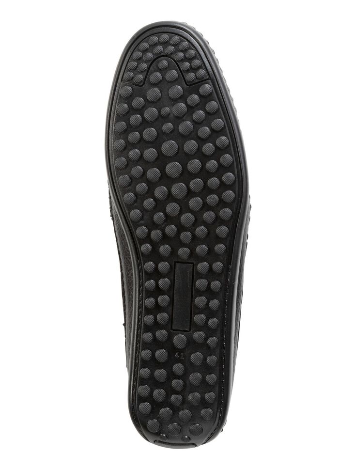 GINO GALANTE, leichte Herren-Slipper, mit Gummizug SCHWARZ