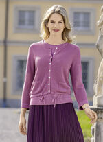 Strickjacke mit Bindebänder 
