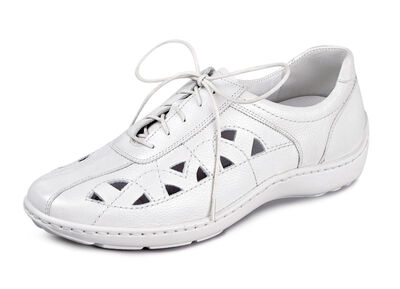 Waldläufer Schnürschuh mit luftigen Durchbrüchen 