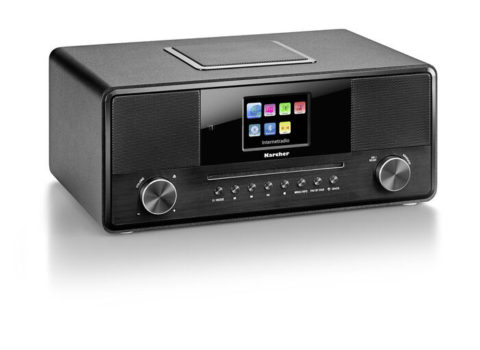 &laquo;Karcher&raquo; Internetradio mit CD-Spieler 