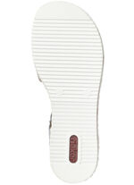 Rieker Sandale mit Metallschmuck BLEU-SILBER