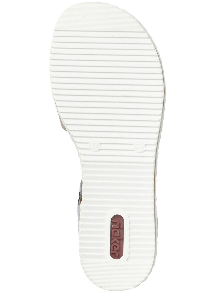 Rieker Sandale mit Metallschmuck BLEU-SILBER