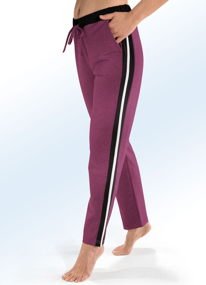 Hose mit Tunnelzugband BORDEAUX