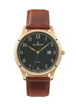 Dugena-Quartz-Herrenuhr mit Edelstahlgeh&auml;use 