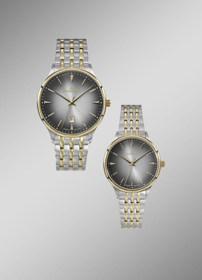 Dugena Quartz-Partneruhren  