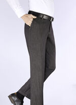 «Klaus Modelle»-Unterbauch-Edeljeans in 2 Farben ANTHRAZIT