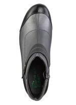 ELENA EDEN, elegante Damen-Stiefeletten, Weite G, mit herausnehmbarem Fussbett ALTSILBER-SCHWARZ