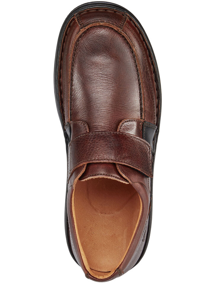 GINO GALANTE, klassische Herren-Slipper, mit herausnehmbarem Fussbett BURGUND