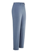 Hose mit rückwärtigem Dehnbundeinsatz JEANSBLAU MELIERT