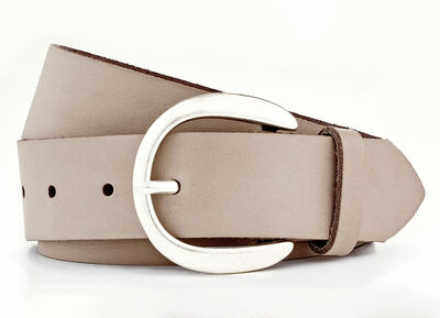 Modischer Damen-Gürtel aus Leder, 3,5 cm breit 