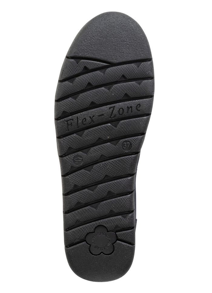 ELENA EDEN, bequeme Damen-Boots, Weite H, mit herausnehmbarem Fussbett DUNKELBLAU