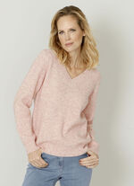 Pullover aus Effektgarn 