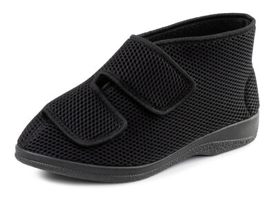 Klettschuh aus elastischem Textilmaterial 