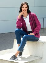 Strickjacke mit flauschig weichem Griff 