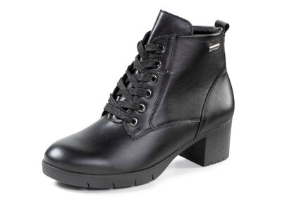 Waldläufer, atmungsaktive Damen-Stiefeletten, Weite H, mit herausnehmbarem Fussbett 