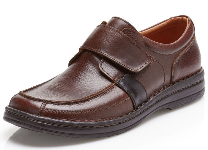 GINO GALANTE, klassische Herren-Slipper, mit herausnehmbarem Fussbett BURGUND