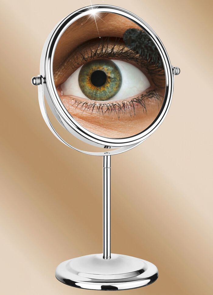 Schmink-Spiegel mit 700% Vergr&ouml;&szlig;erung 