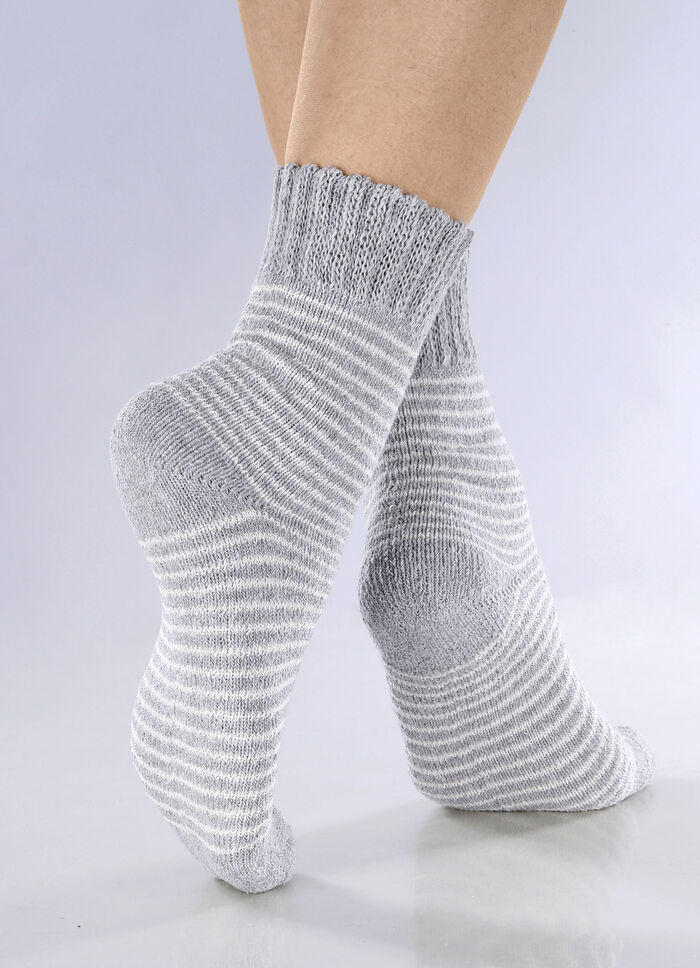 Fünferpack Socken mit kuscheliger Frottier-Innenseite 