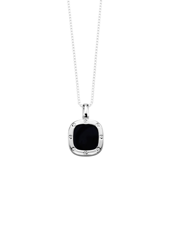 Anhänger aus Silber mit Onyx 
