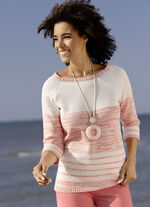 Pullover mit nachhaltig recycelter Baumwolle 