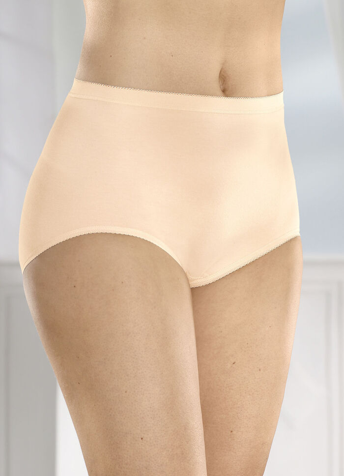 Speidel Dreierpack Slips mit elastischen Abschlüssen PUDER